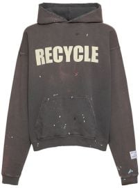 Gallery Dept Cotton Recycle Logo Hoodie at Luisaviaroma